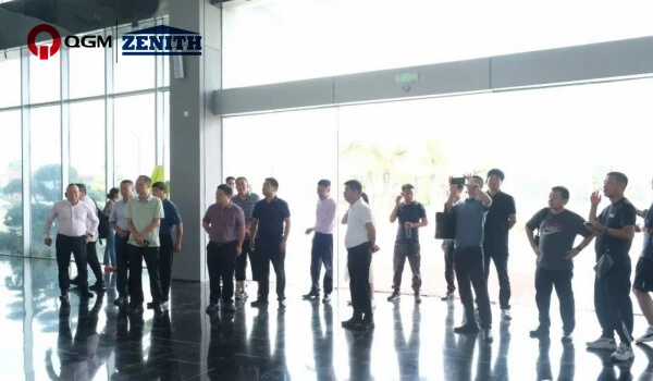 தொழில்துறை திடக்கழிவு நெட்வொர்க் பிரதிநிதிகள் குழு ஆய்வு மற்றும் பரிமாற்றத்திற்காக குவாங்காங் கோ., லிமிடெட்.