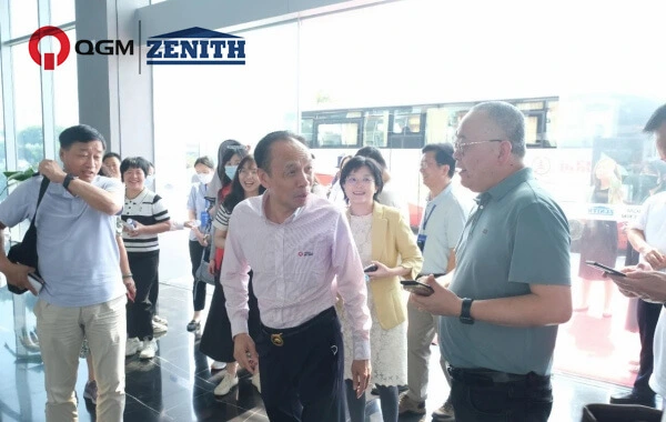 மூன்றாவது சீன-ஜெர்மன் அறிவியல் தொழில்நுட்ப மன்றத்தின் பங்கேற்பாளர்கள் QGM ஐ பார்வையிட்டனர்