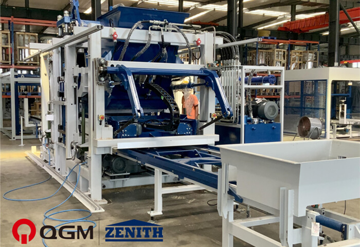 புதிய திட்ட ஏற்றுமதி | புத்தம் புதிய ZN900C பிளாக் மேக்கிங் மெஷின் QGM இலிருந்து பங்களாதேஷுக்கு வழங்கப்பட்டது