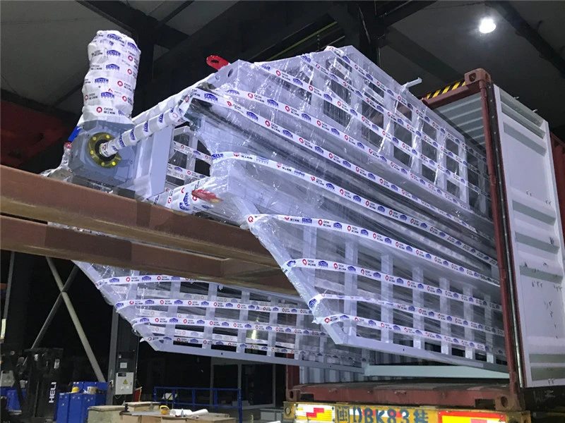 QGM இன் ZN900CG க்யூரிங் ரேக் சிஸ்டம் கொண்ட தானியங்கி பிளாக் மெஷின் எல் சால்வடாருக்கு அனுப்பப்பட்டது.