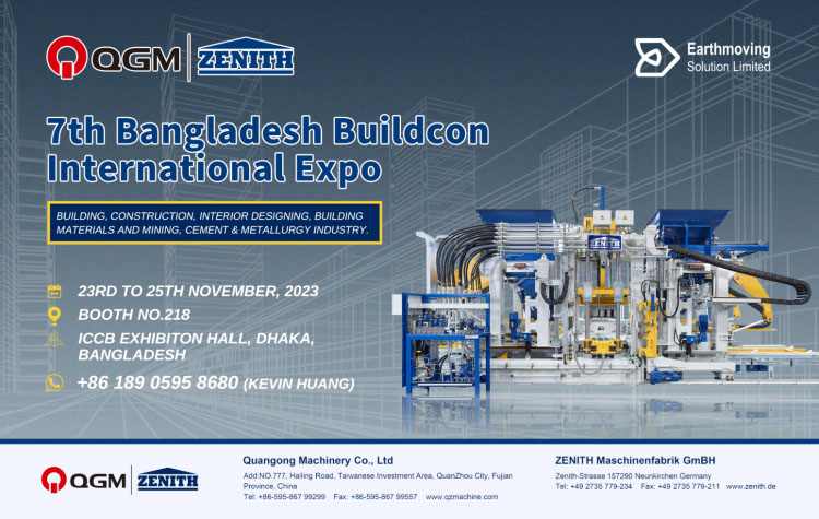பங்களாதேஷ் 2023 Buildcon இல் QGM-ZENITH ஐ சந்திக்கவும்