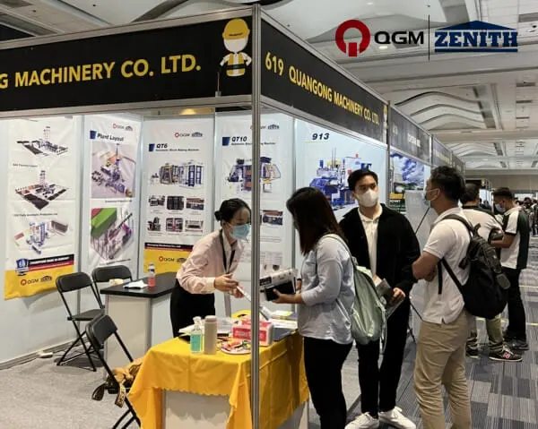 QGM-ZENITH 2022 PHILCONSTRUCT இல் கான்கிரீட் பிளாக் தயாரிப்பதற்கான கூடுதல் தீர்வுகளைக் கொண்டு வாருங்கள்